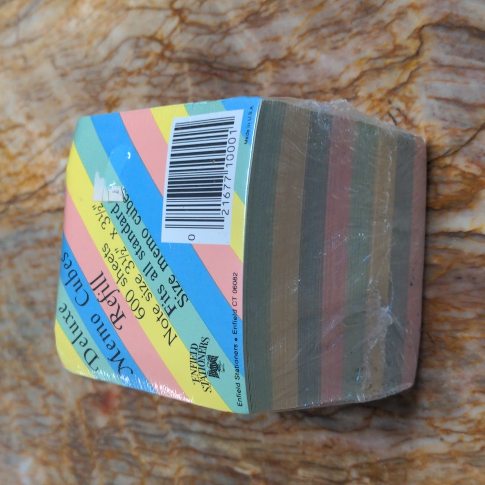 Deluxe Memo Cubes Refill Paper